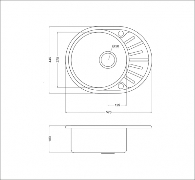 Мойка Oulin OL-R101