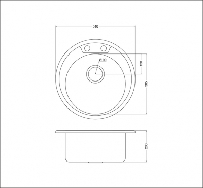 Мойка Oulin OL-R510